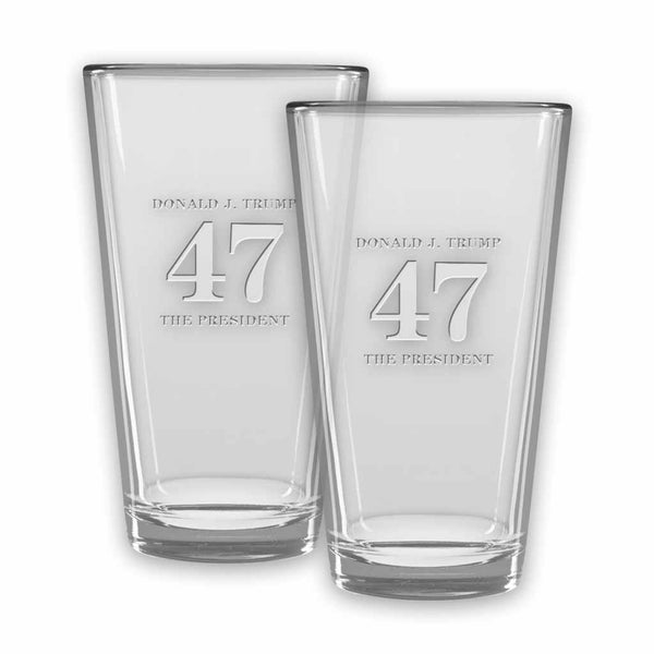 47 - The President - Micro-Brew Glasses (set of 2)