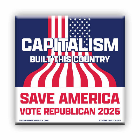 Capitalism Button