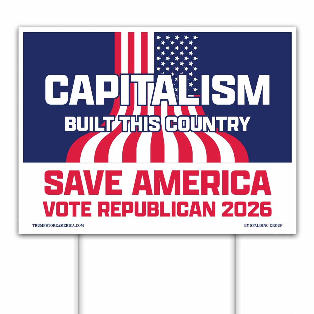 Capitalism Yard Sign