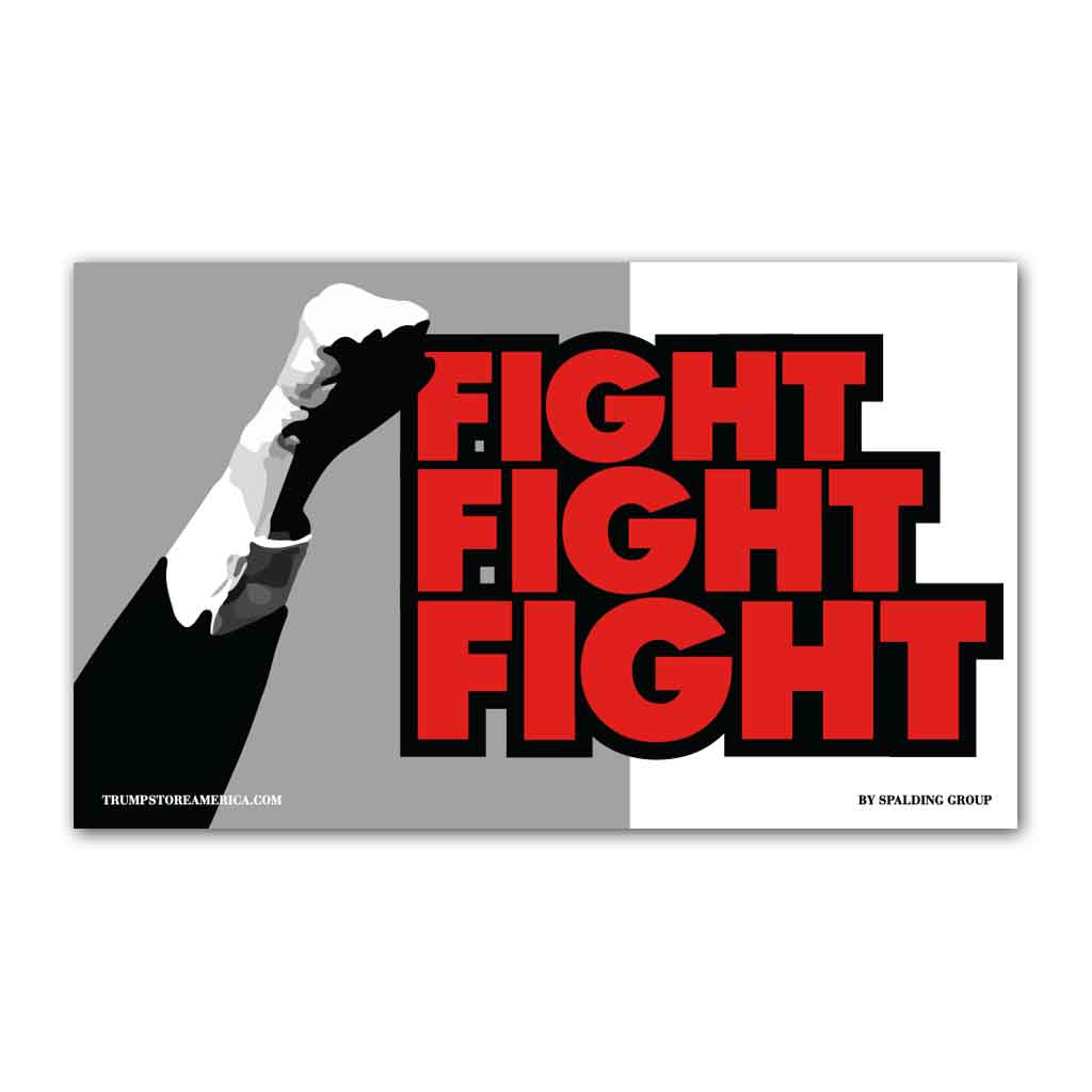 Fight Fight Fight Vinyl 5' x 3' Banner