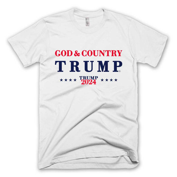 God & Country Trump 2024 T-shirt