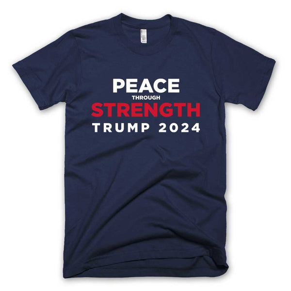 Peace Through Strength Trump 2024 T-shirt