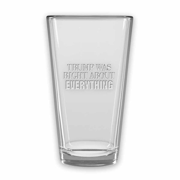 Trump Was Right - Micro-Brew Glasses (set of 2)