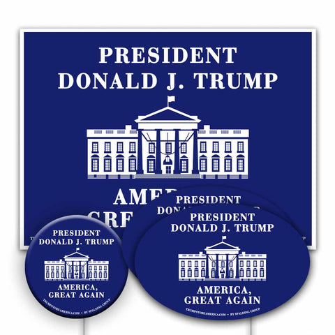 Yard Sign Kit - Trump White House