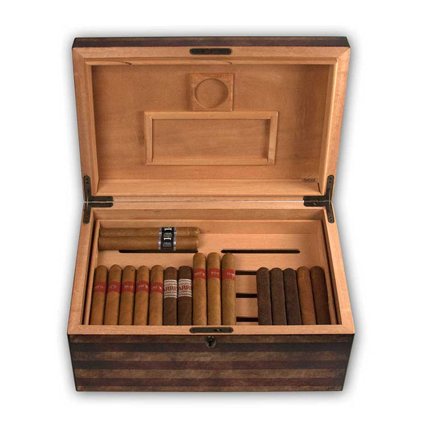 Cigar Humidor - American Flag (Personalization Option)
